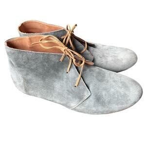 Sseko Leather Booties Made In Ethiopia Size 10, Blue, Boho, Western